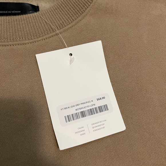 BNWT Oak + Fort Unisex Sweatshirt - Picture 3 of 5